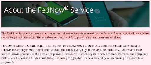 FedNow Service